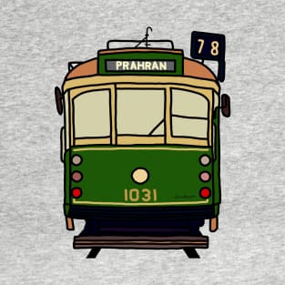 Melbourne Tram - No.78 to Prahran T-Shirt